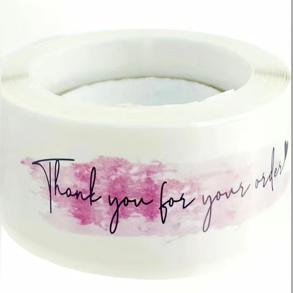 500 pcs/roll “THANK YOU for your Order” Decorative Sealing Stickers